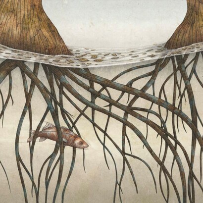 "Il richiamo della Palude", di Davide Calì e Marco Somà. Tavole cortesia Kite edizioni