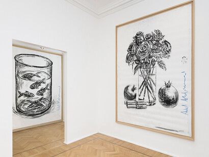 Adel Abdessemed, Primavera romana, veduta dell’esposizione. Cortesia della Galleria Continua