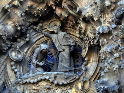 Templo Expiatorio de La Sagrada Familia, Barcelona, España