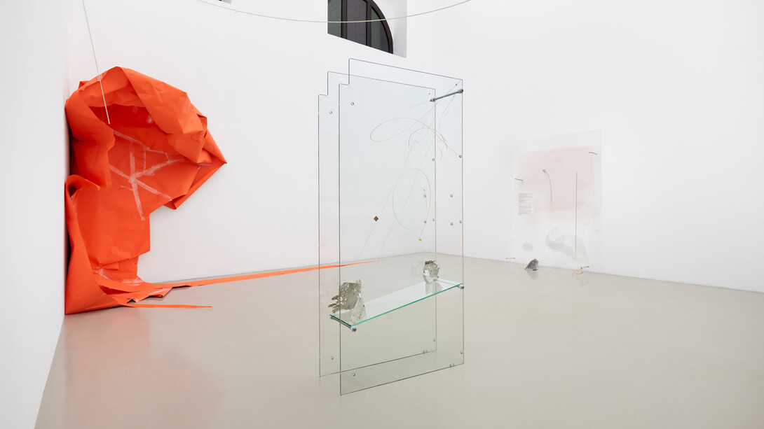 Nora Schultz, Now and the non-watch, exhibition view. Courtesy of Galerie Meyer Kainer. Photo by © Simon Veres 