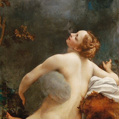Correggio, "Giove e Io", dettaglio, 1530 circa, Vienna, Kunsthistorisches Museum, Austria
