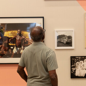 Karnevalsarbeit, ausstellungsansicht. Mit freundlicher genehmigung der Pinacoteca