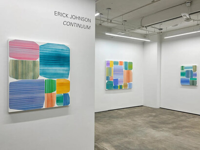 Erick Johnson, Continuum, exhibition view. Courtesy of Kathryn Markel Fine Arts