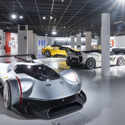 Ferrari design. Creative journeys 2010–2025, exhibition view. Courtesy of Museo Nazionale dell’Automobile