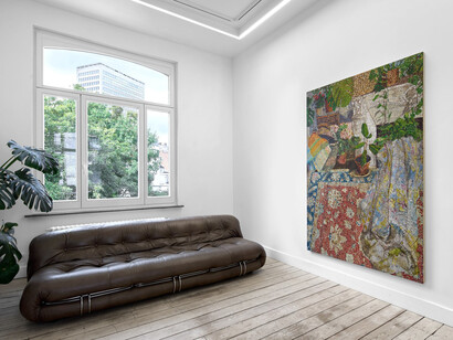 Gregory Hodge, Echo, vue de l'exposition. Avec l’aimable autorisation de Nino Mier Gallery